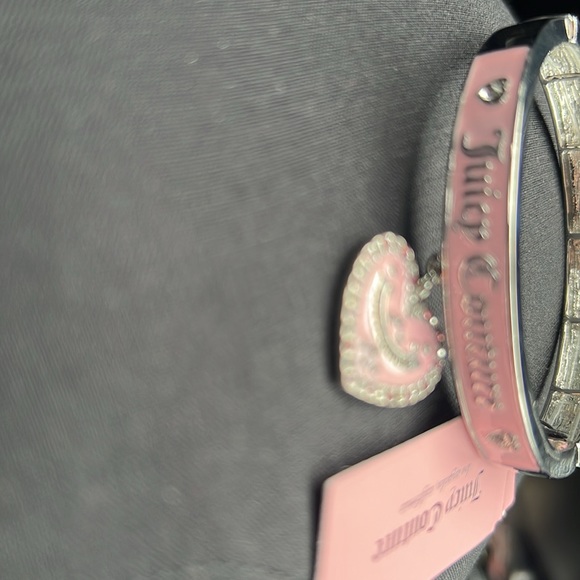 Pink and Silver Juicy Couture Bangle Bracelet - Picture 4 of 4